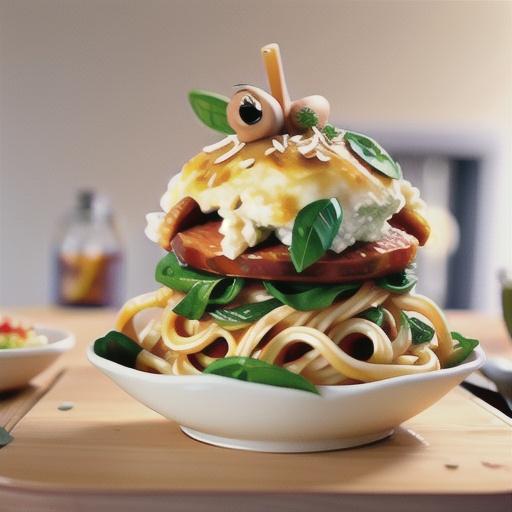 Risoni with smoked salmon