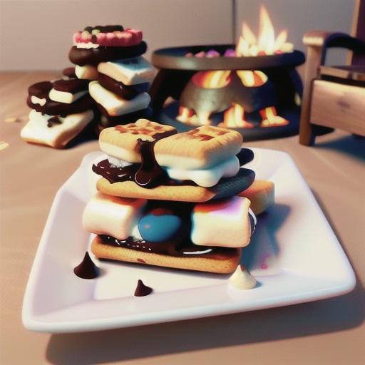 Chocolate Chip Cookie S'mores