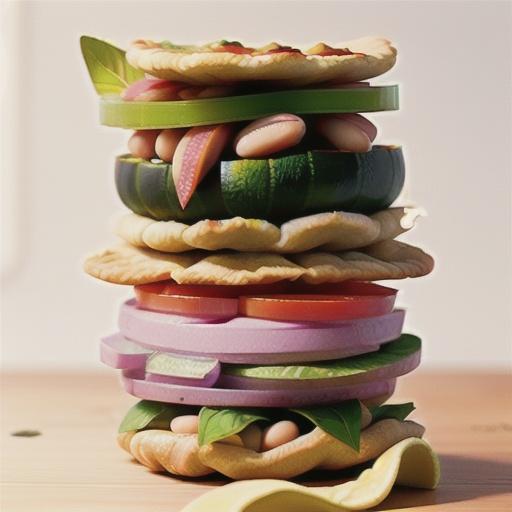 White Bean Hummus Pitas