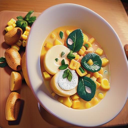 Clean-Eating Potato and Corn Chowder