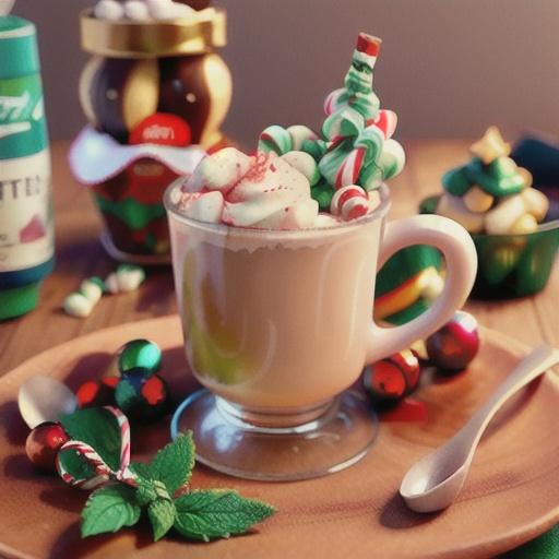 Peppermint White Hot Chocolate