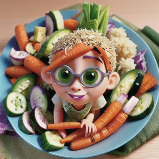 Cucumber-Carrot Salad