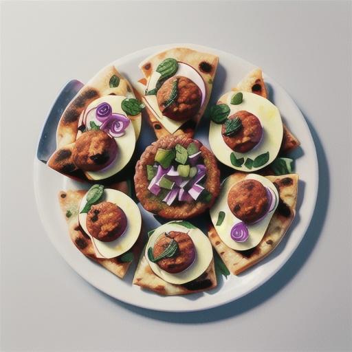 Lamb kofta flatbreads