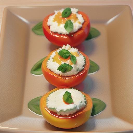 Stuffed Tomatoes with Grits and Ricotta