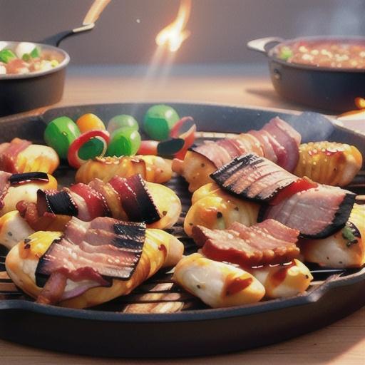 Barbeque Bacon Chicken Bake