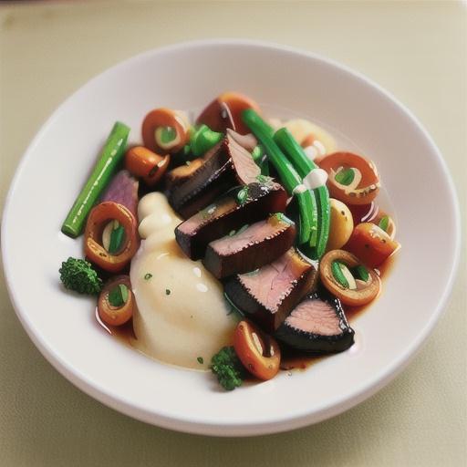 Slow-roasted beef brisket