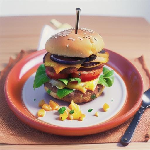 Barbecued beef patties