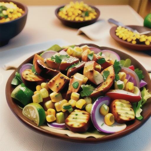 Mexican Chicken and Corn Salad