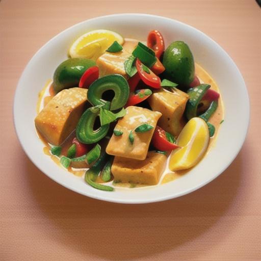 Fish in coconut milk