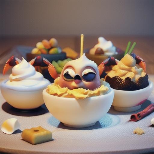 Devil Crab Cream Cheese Ball