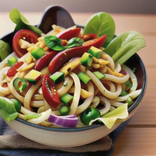 Thai Rice Noodle Salad
