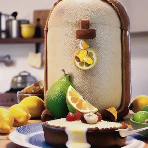 Lemon and coconut delicious