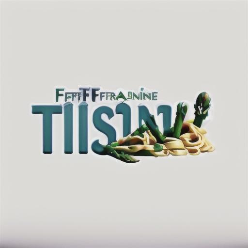 Fettuccine with creme fraiche and asparagus