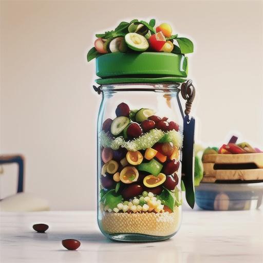 Easy jar salad recipe