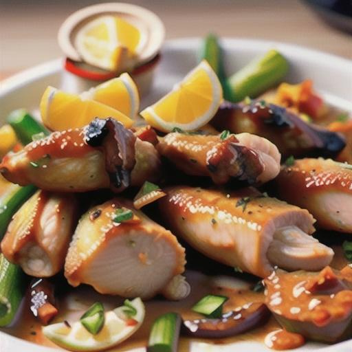 Harissa and Lemon-Pepper Wings