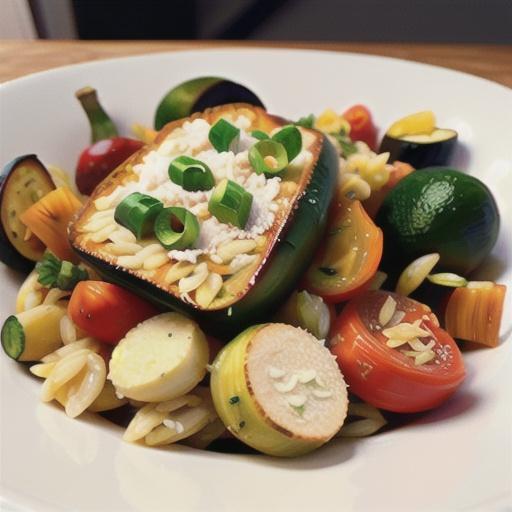 Roasted Vegetable Orzo