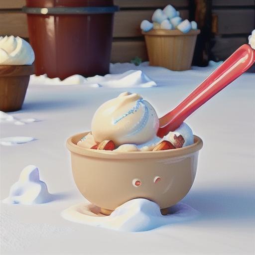 Sweetened Condensed Milk for Snow Ice Cream