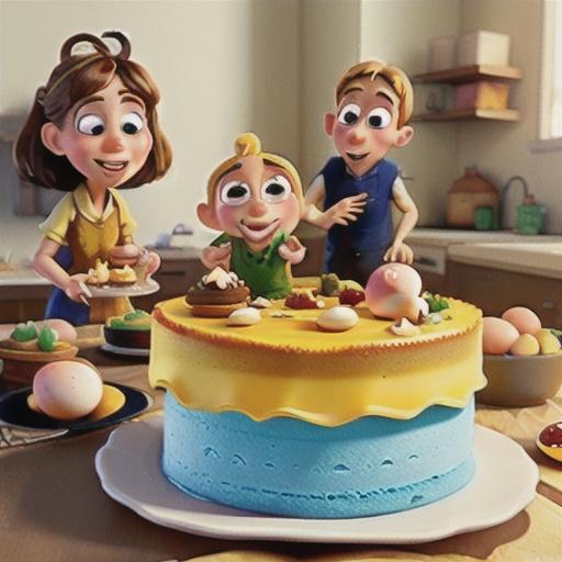 One - Two - Three - Four Cake III