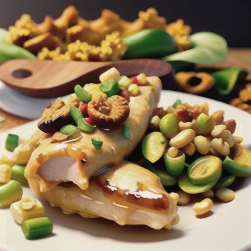 Honey Nut Dipped Chicken