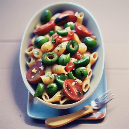 Pasta Salad with Homemade Dressing