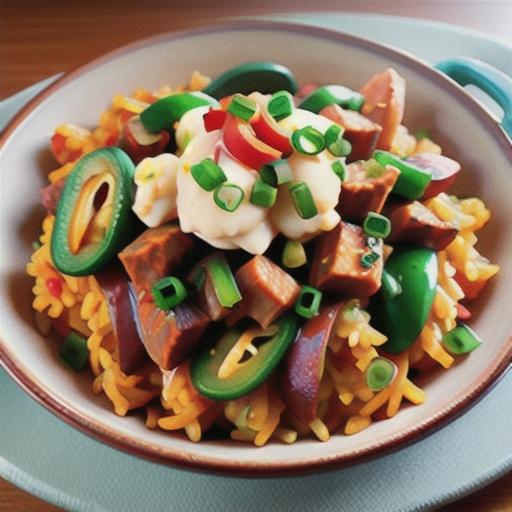 Spanish Rice with Ground Beef