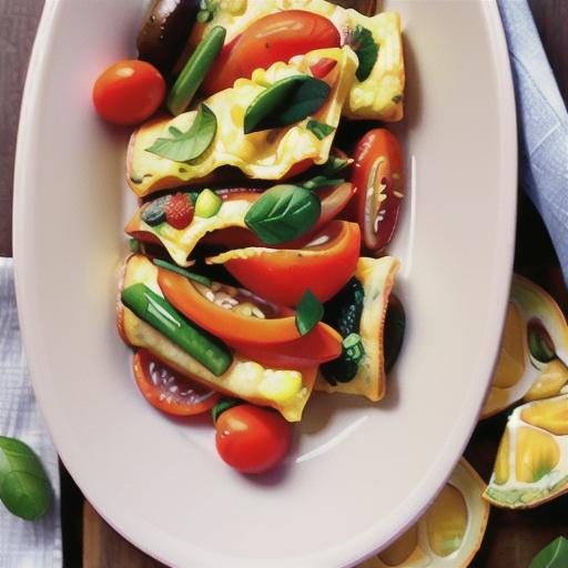 Baked Vegetable Omelet