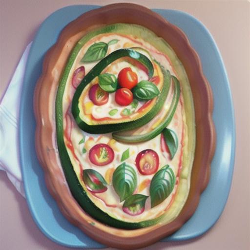 Zucchini Tomato Quiche