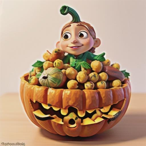 Pumpkin & chickpea curry