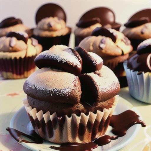 Chocolate Banana Muffins