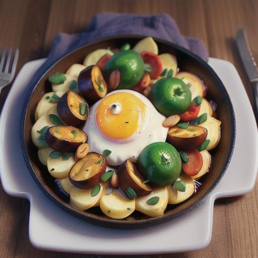 Potato & chorizo breakfast hash