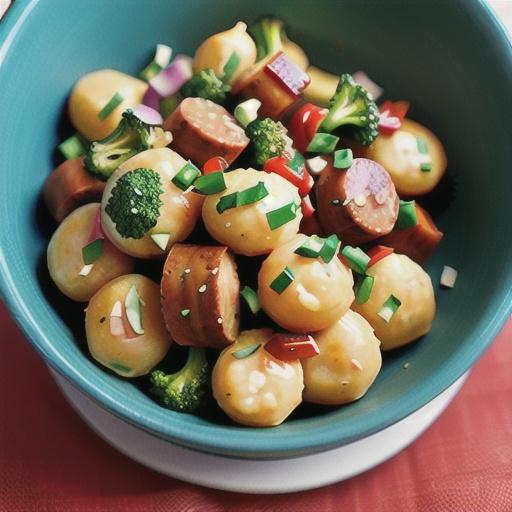 20-Minute Sausage-Broccoli Gnocchi Alfredo