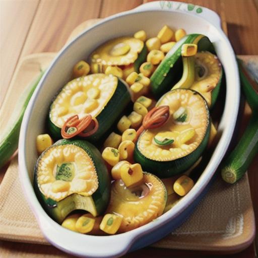 Zucchini-Corn Gratin