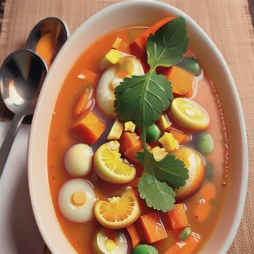 Carrot & orange soup