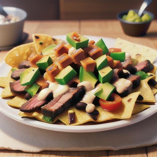 Super Deluxe Steak Nachos