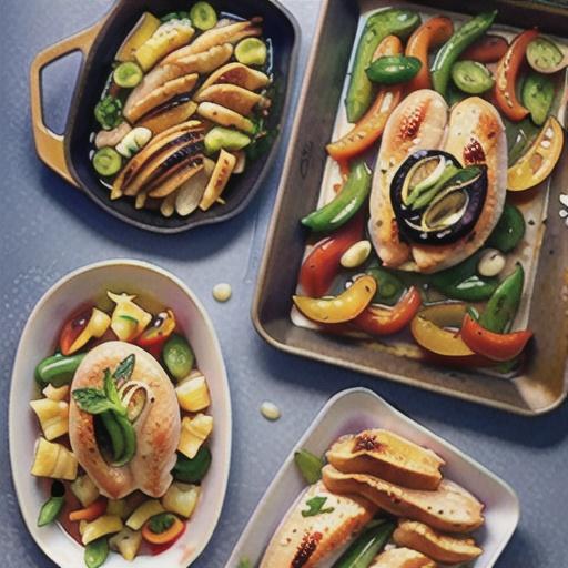 Sheet Pan Hawaiian Chicken