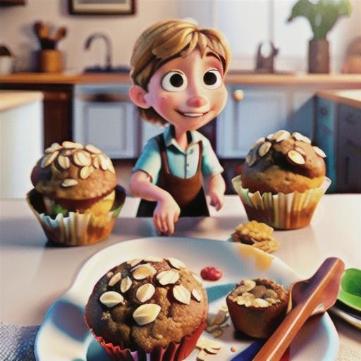 Quick and Easy Oatmeal Muffins