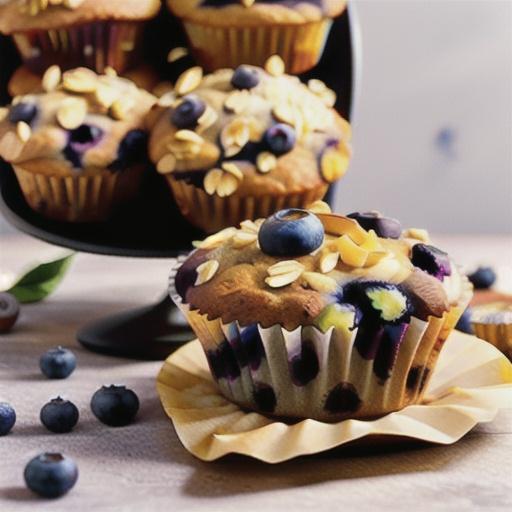 Blueberry-Oat Muffins