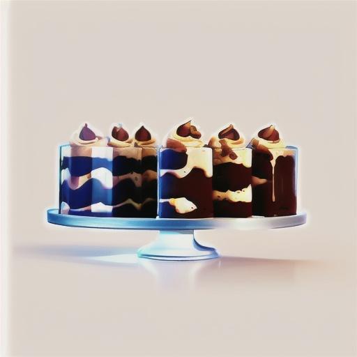 Chocolate mousse trifles