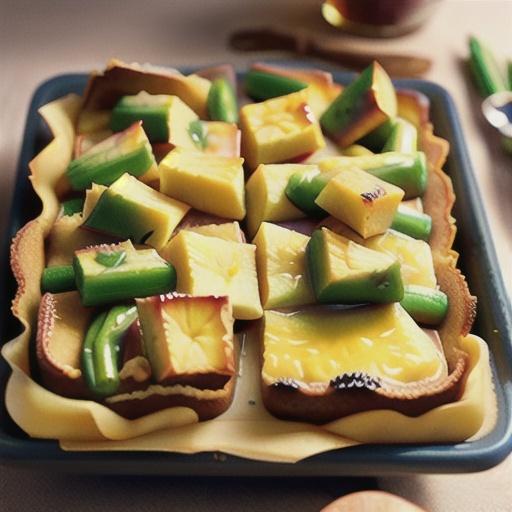 Pineapple Bread Pudding