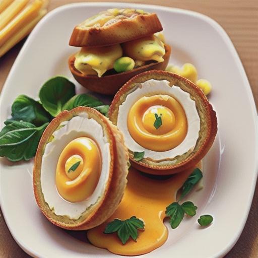 Scotch Eggs with Mustard Sauce