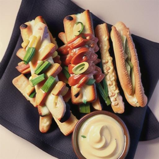 Buffalo Chicken Breadsticks