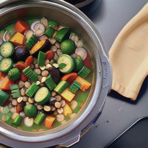 Instant Pot Buckwheat Minestra