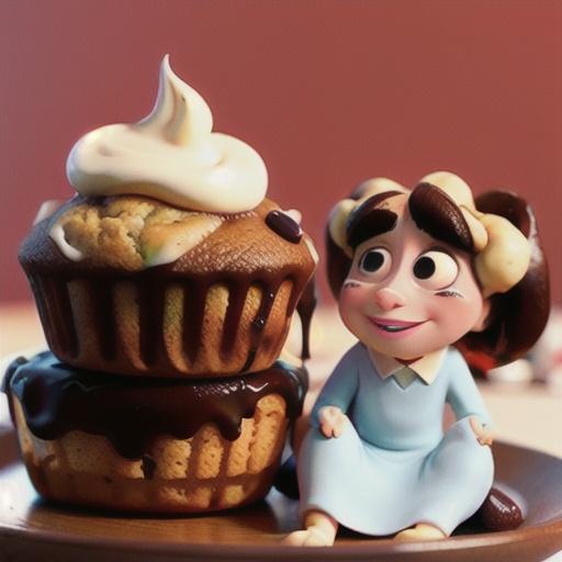 Sticky toffee muffins