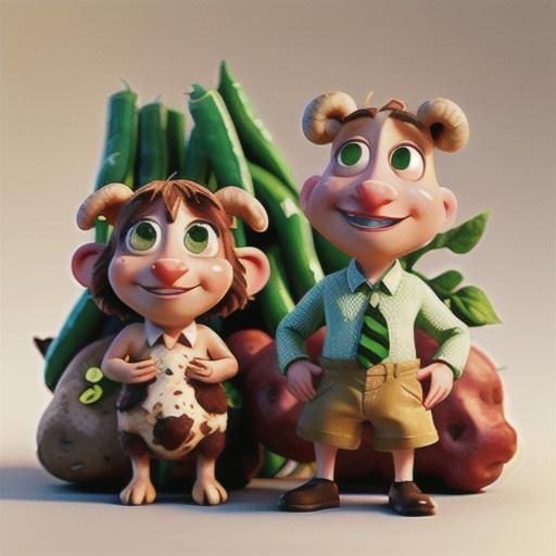 Pecan lamb with potato & green bean salad