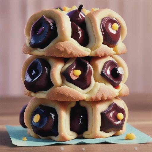 Purim Hamantaschen with Prune Filling