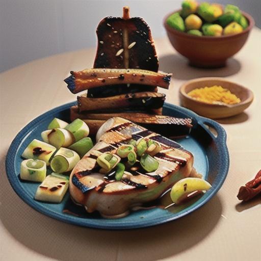 Grilled Pork Chops with Adobo Paste