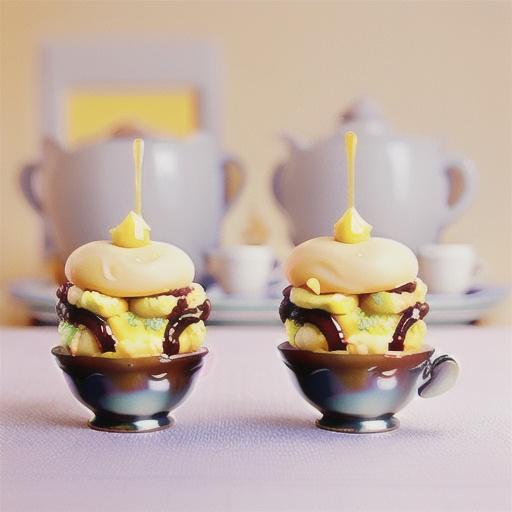 Lemon butter teacakes