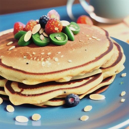 Whole Grain Spelt and Flax Seed Pancakes - Got Berries?