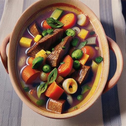 Homemade Vegetable Beef Soup