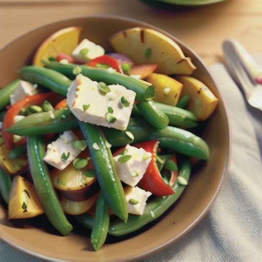 Green Beans with Feta